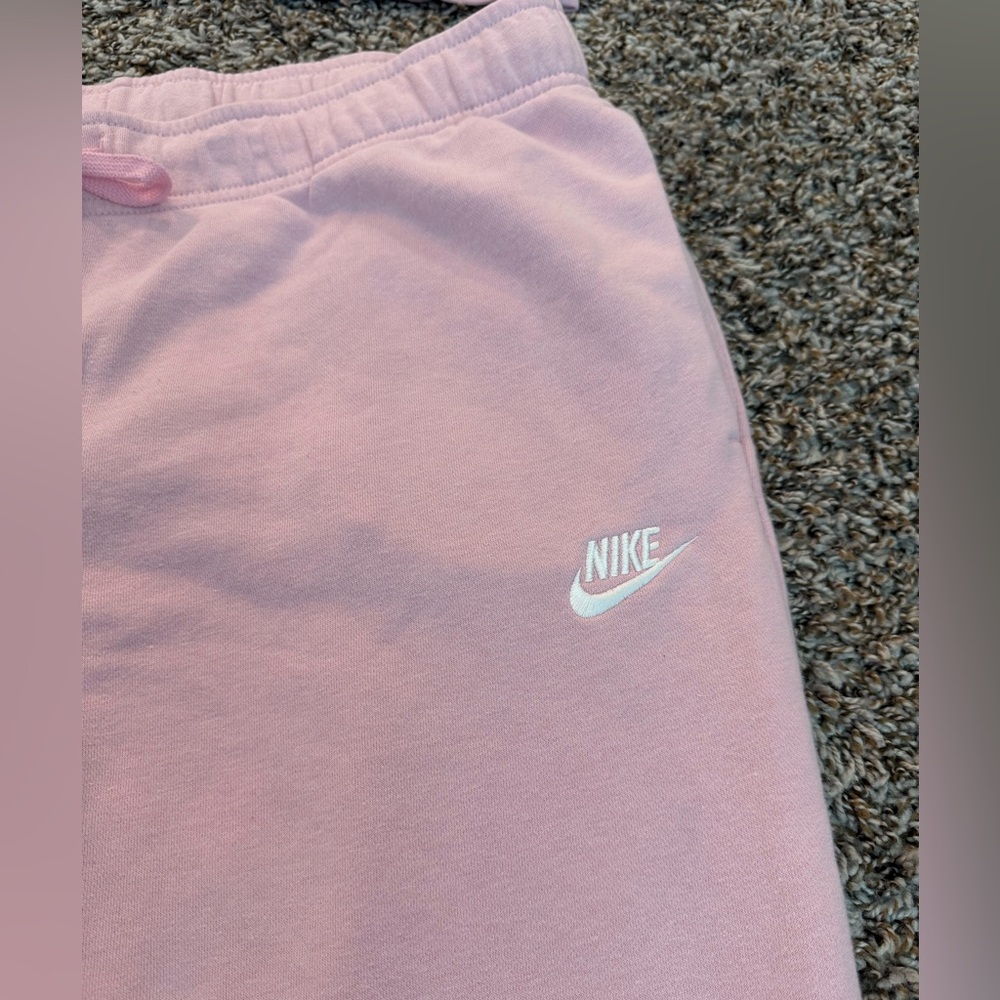Nike Pink Women's Sweatshirt and Jogger Set - Picture 4 of 11